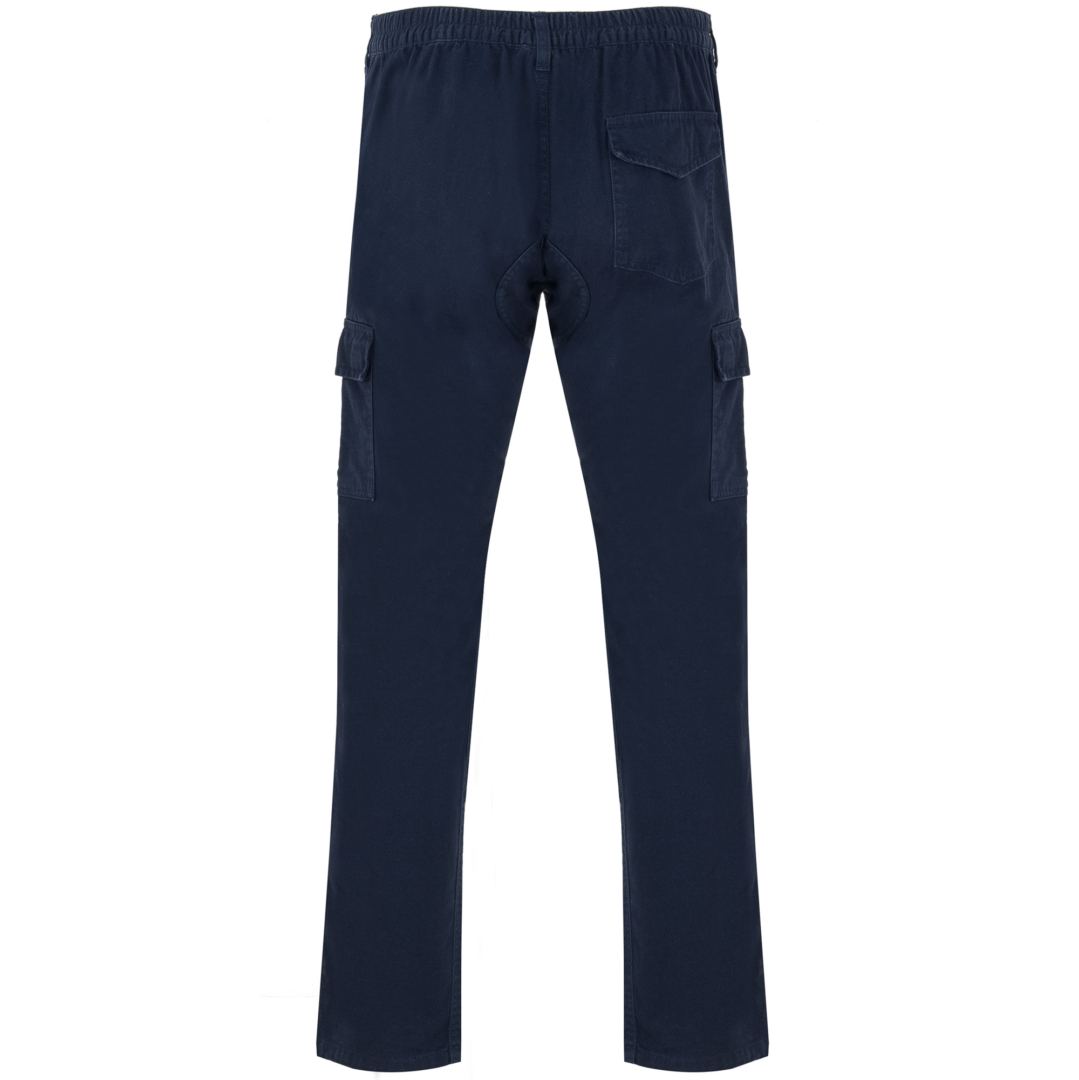Pantalón Laboral Hombre 100% Algodón Safety Roly 5096 Distincion trasero