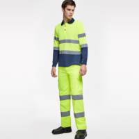 Pantalón Multibolsillos Alta Visibilidad Alfa Roly 9309 Distincion
