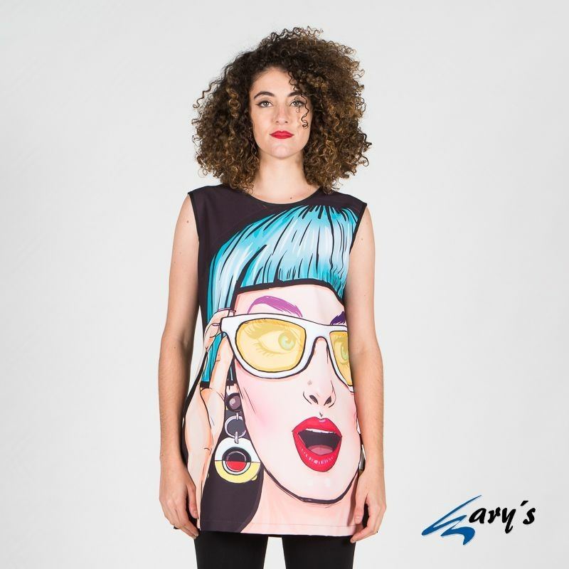 634400 VESTIDO TULIPAN PIN UP