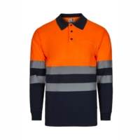 Polo Laboral Bicolor M/L Alta Visibilidad Velilla 305507 Polo Laboral Bicolor M/L Alta Visibilidad Velilla 305507