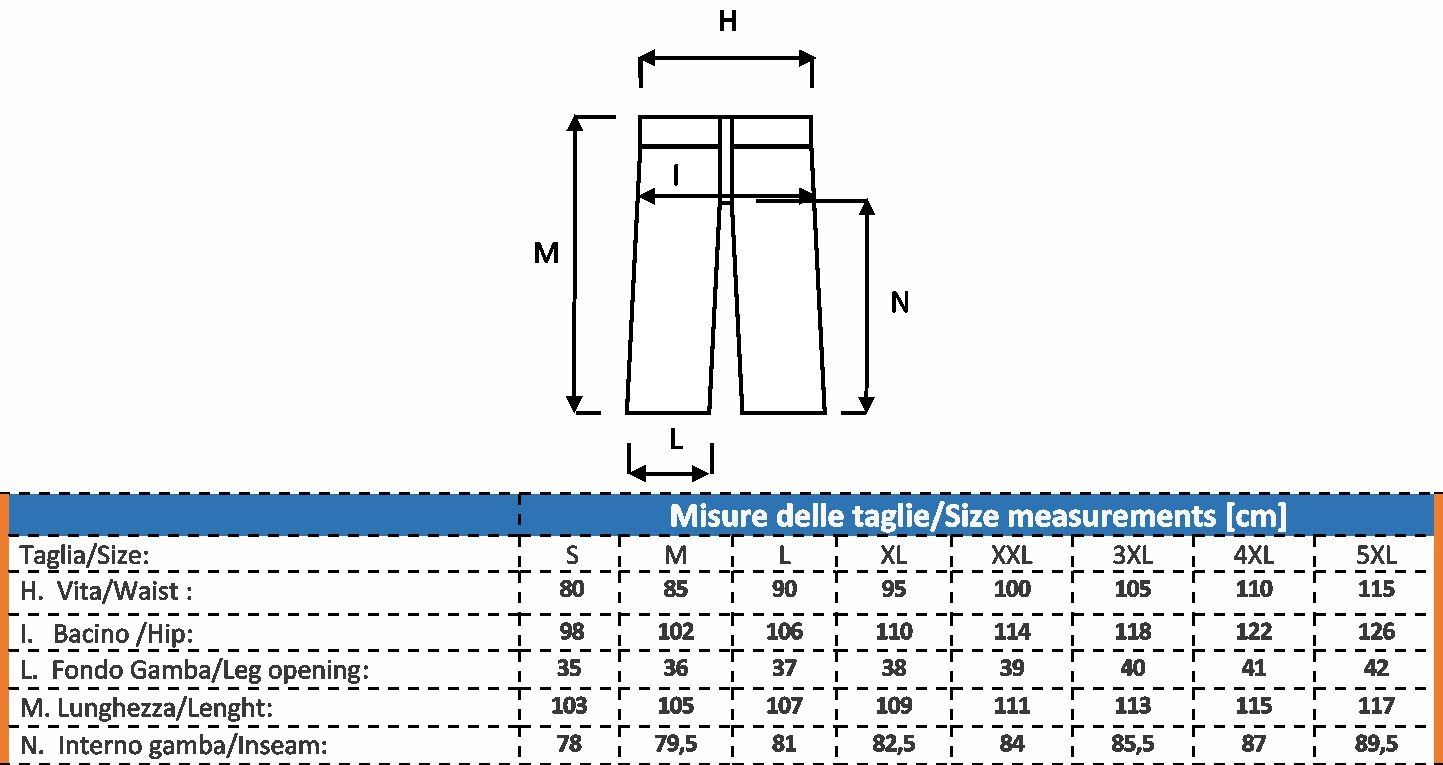 GUIA TALLA 8025B ISSA LINE