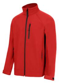 Chaqueta Soft Shell de Trabajo Roja Velilla 206005 Distincion
