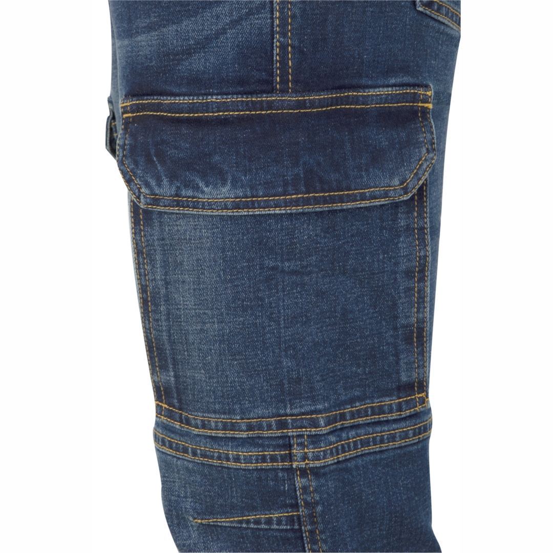 Pantalón Multibolsillos Denim Stretch Velilla 103028S