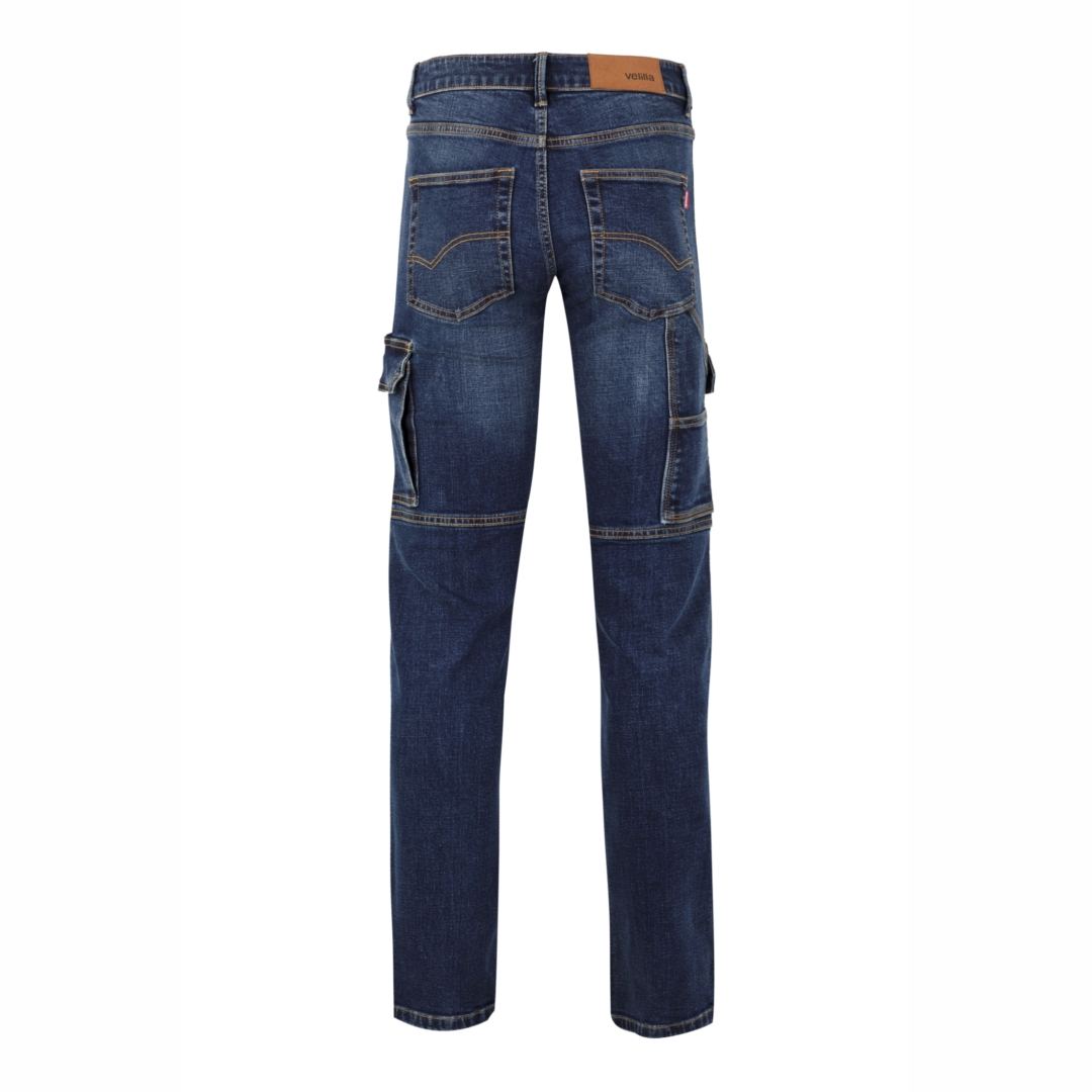 Pantalón Multibolsillos Denim Stretch Velilla 103028S