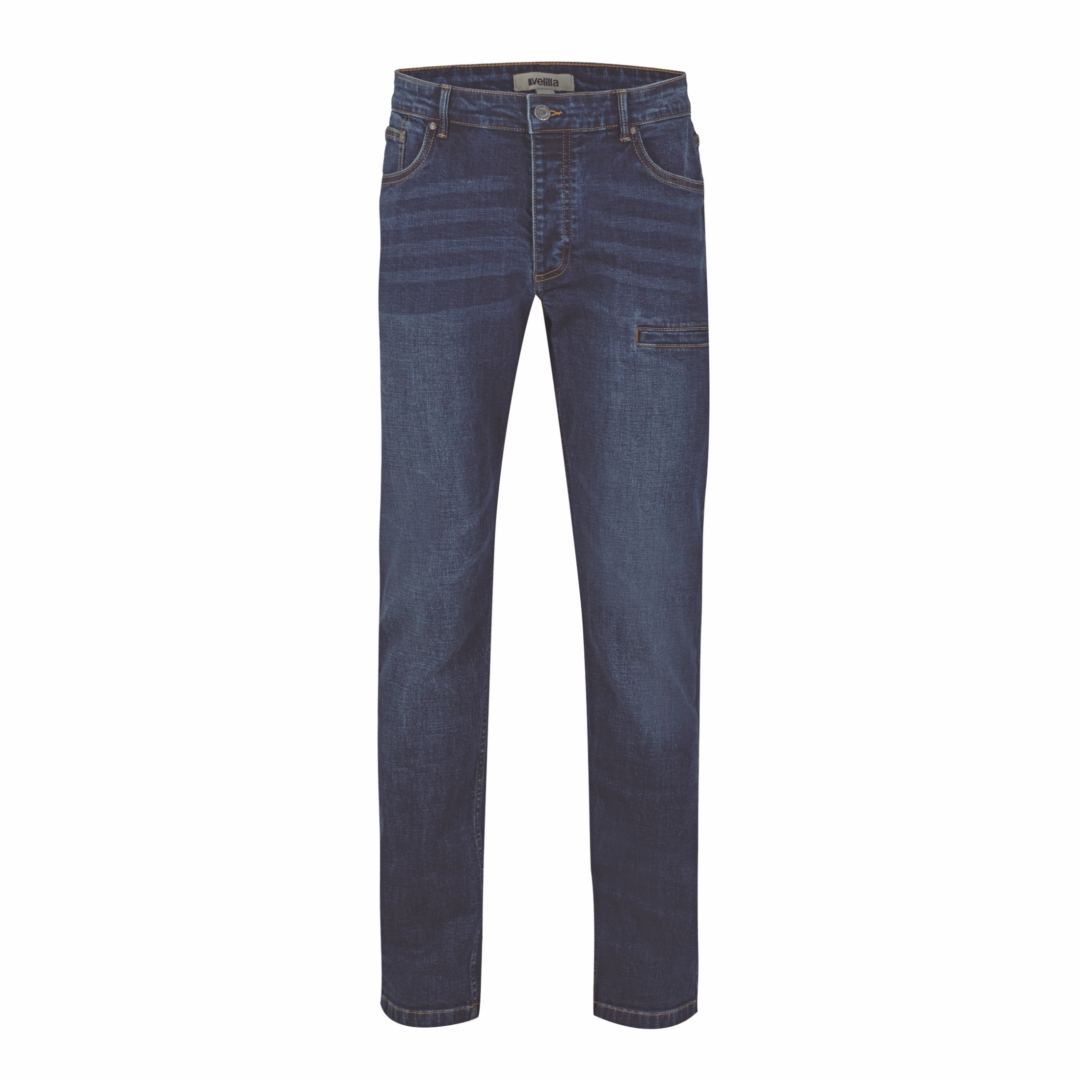 Pantalón de Trabajo Denim Stretch Velilla 103018S