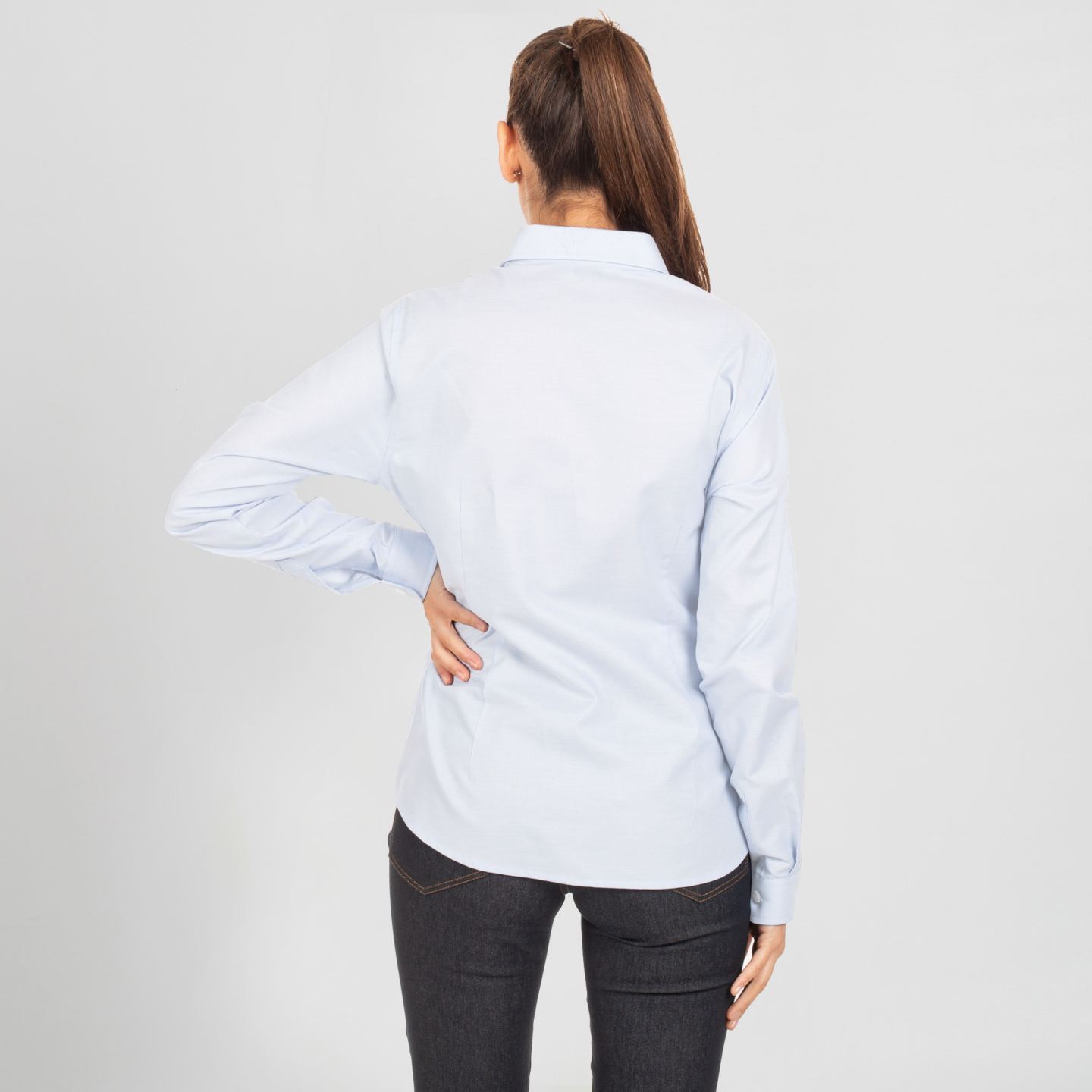 Camisa Chica Oxford M/Larga Garys 2884