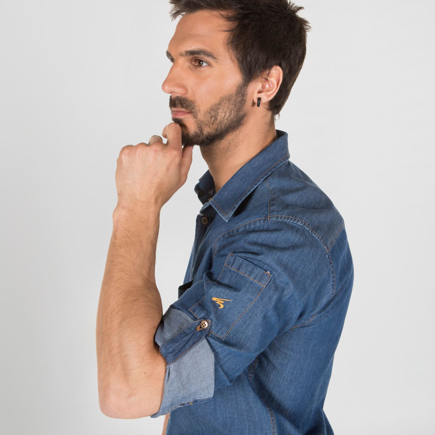 Camisa Tejana de Hombre Mattia 2608 Garys