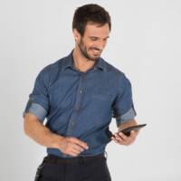 Camisa Tejana de Hombre Mattia 2608 Garys Camisa Tejana de Hombre Mattia 2608 Garys