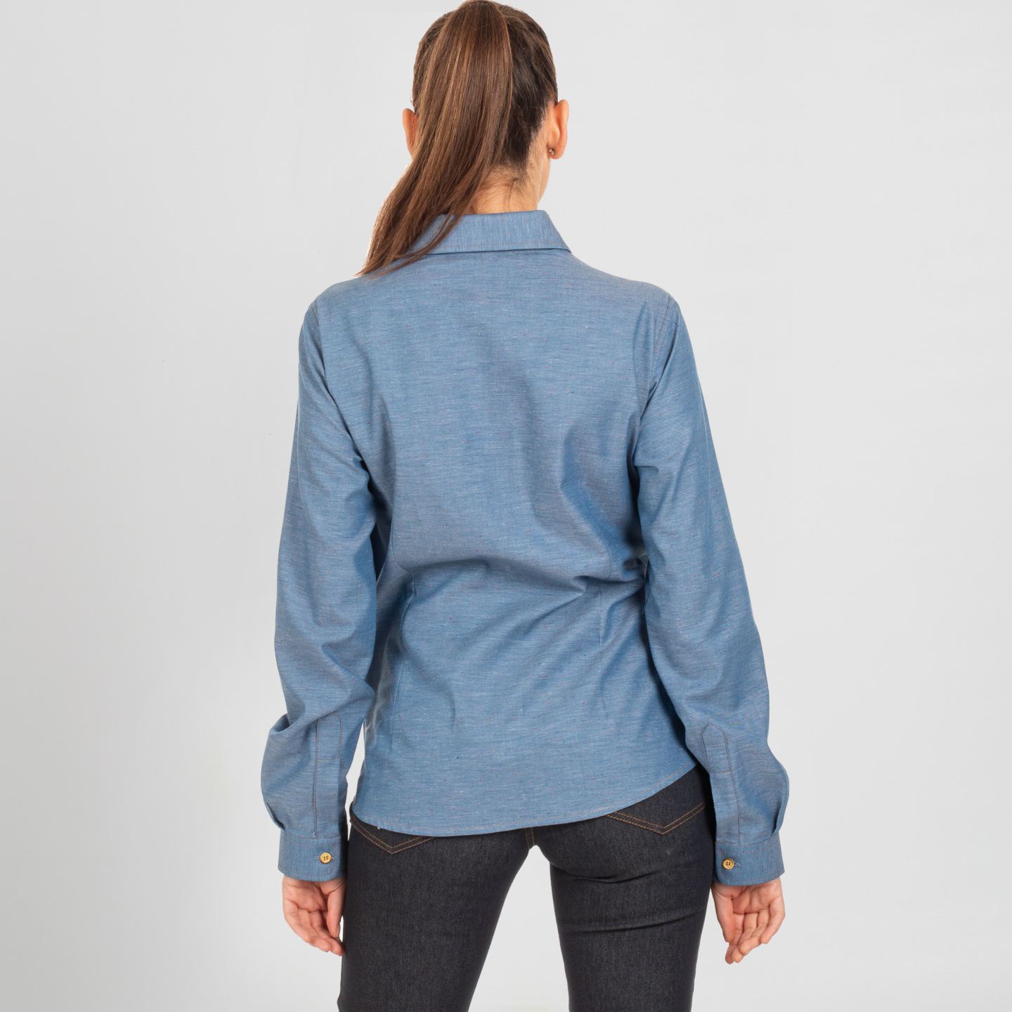 Camisa de Mujer Vaquera Dafne Garys 2424 Camisa de Mujer Vaquera Dafne Garys 2424