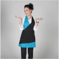 Delantal Bistro Combinado Turquesa Garys 1830 Distincion