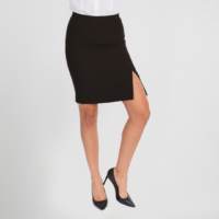Falda Para Mujer Sin Bolsillos Garys 1760 negro