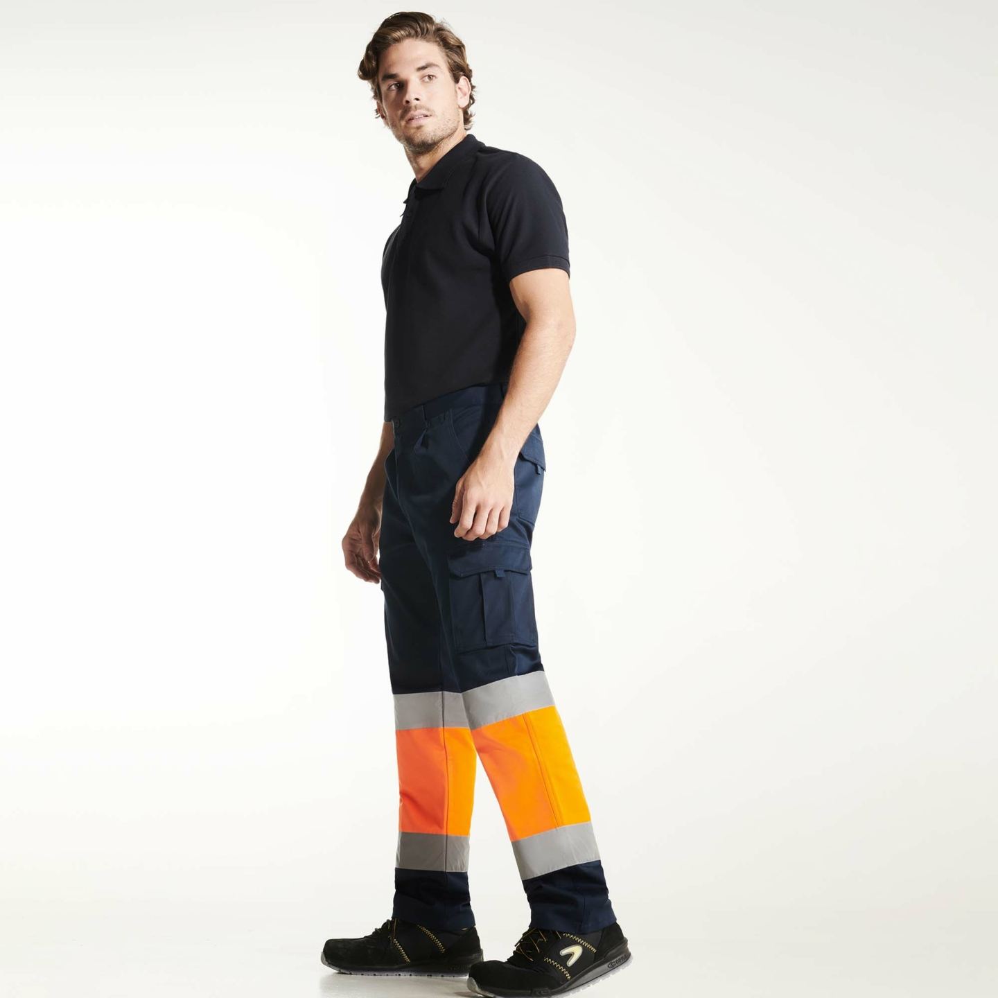 Pantalón Laboral Daily Stretch HV Roly 9312