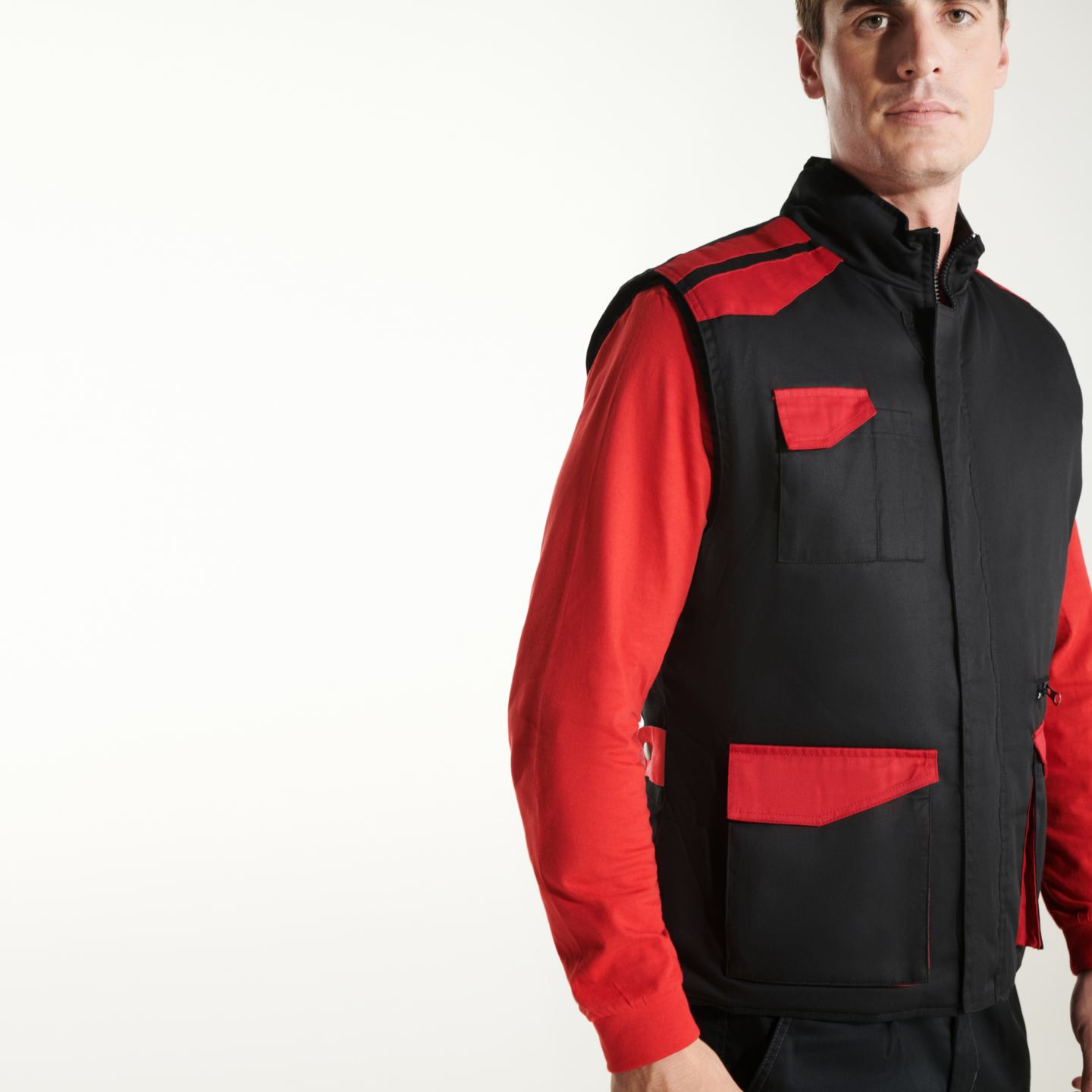 Chaleco Laboral Multibolsillos Armada Roly 8414