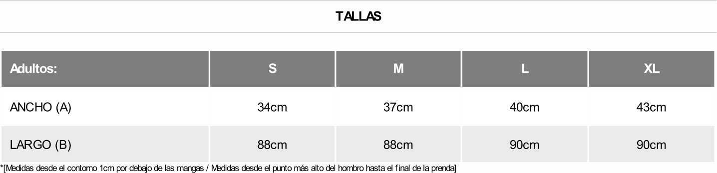 GUIA TALLA ROLY 6697