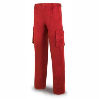 Pantalón Laboral de Tergal Marca 488-P Top Rojo Distinción