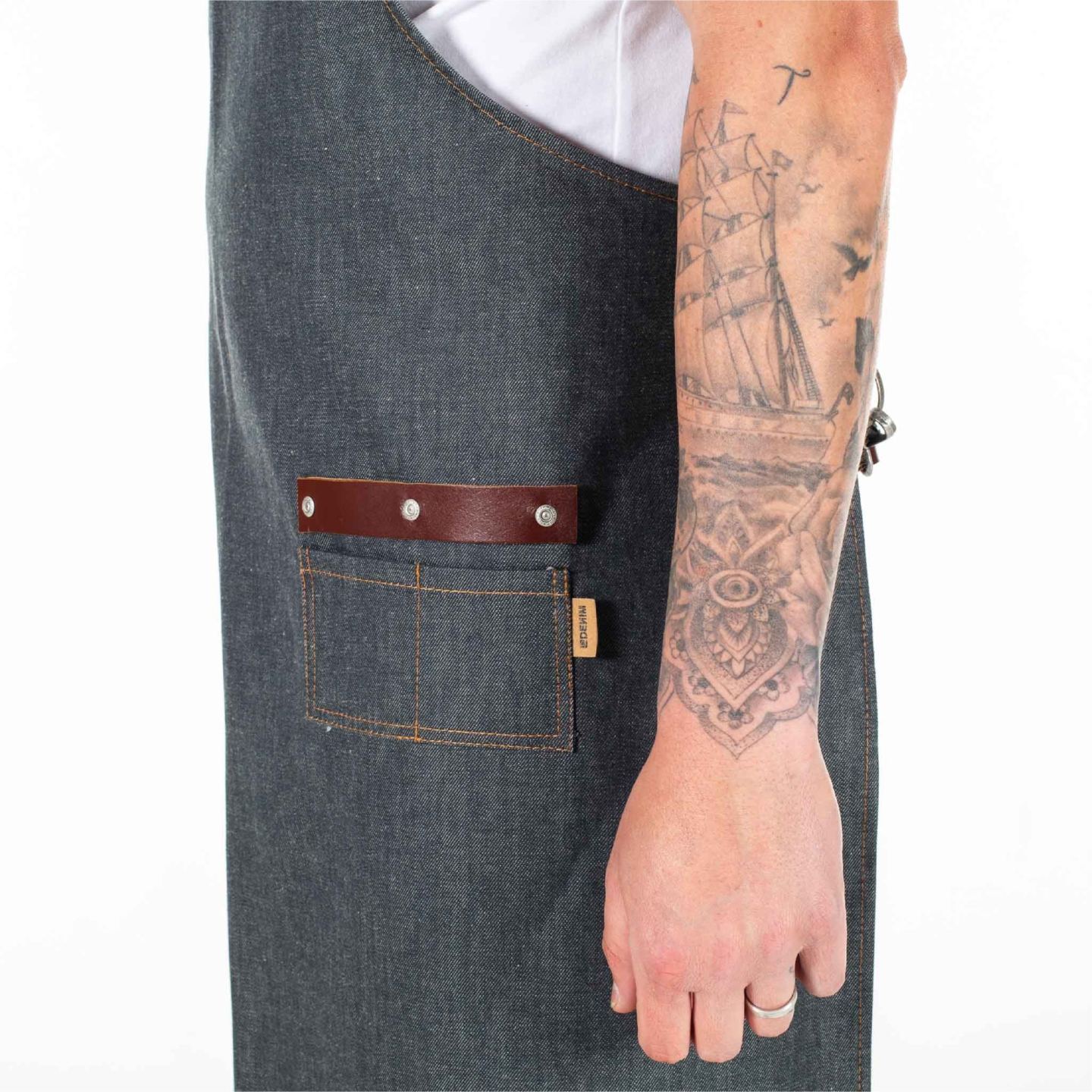 Delantal Garys Denim Colorado 1556