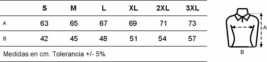 GUIA TALLA PL200WC MUKUA