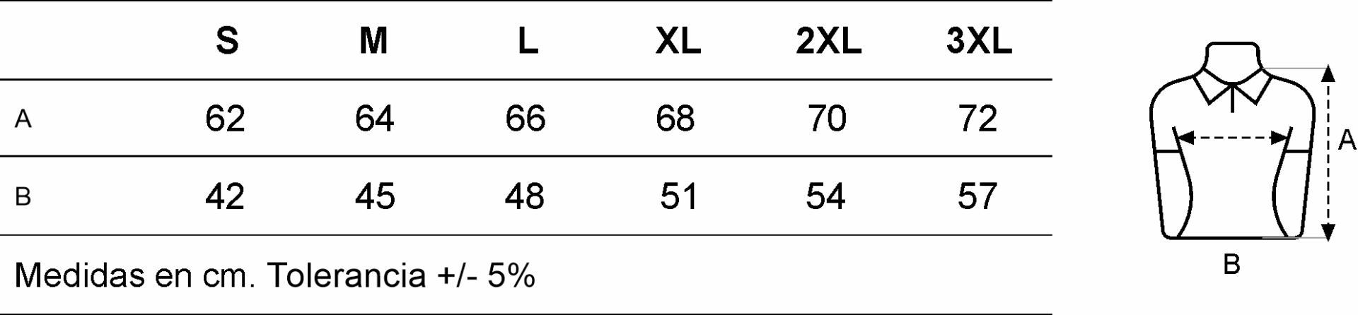 GUIA TALLA PS200WC MUKUA