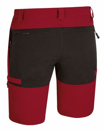 Bermuda Elástica Trekking Quebec parte trasera