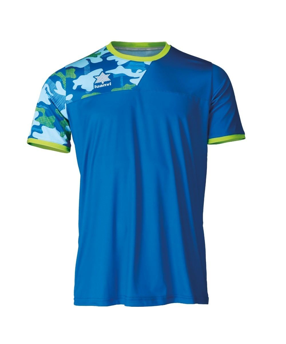 Camiseta Luanvi Army 21870 Azul Distinción