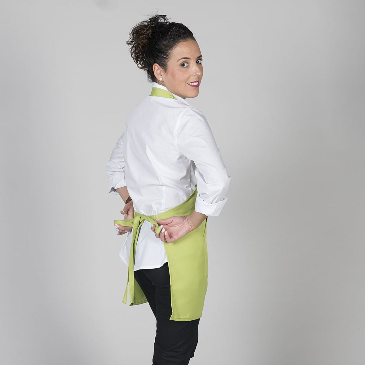 Delantal Con Peto Gary's Laboral Mujer 1822 espalda