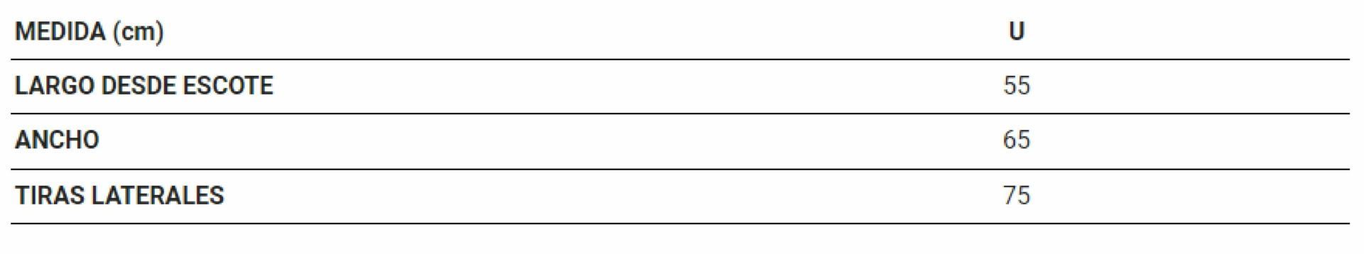 GUIA TALLA 1822 GARYS