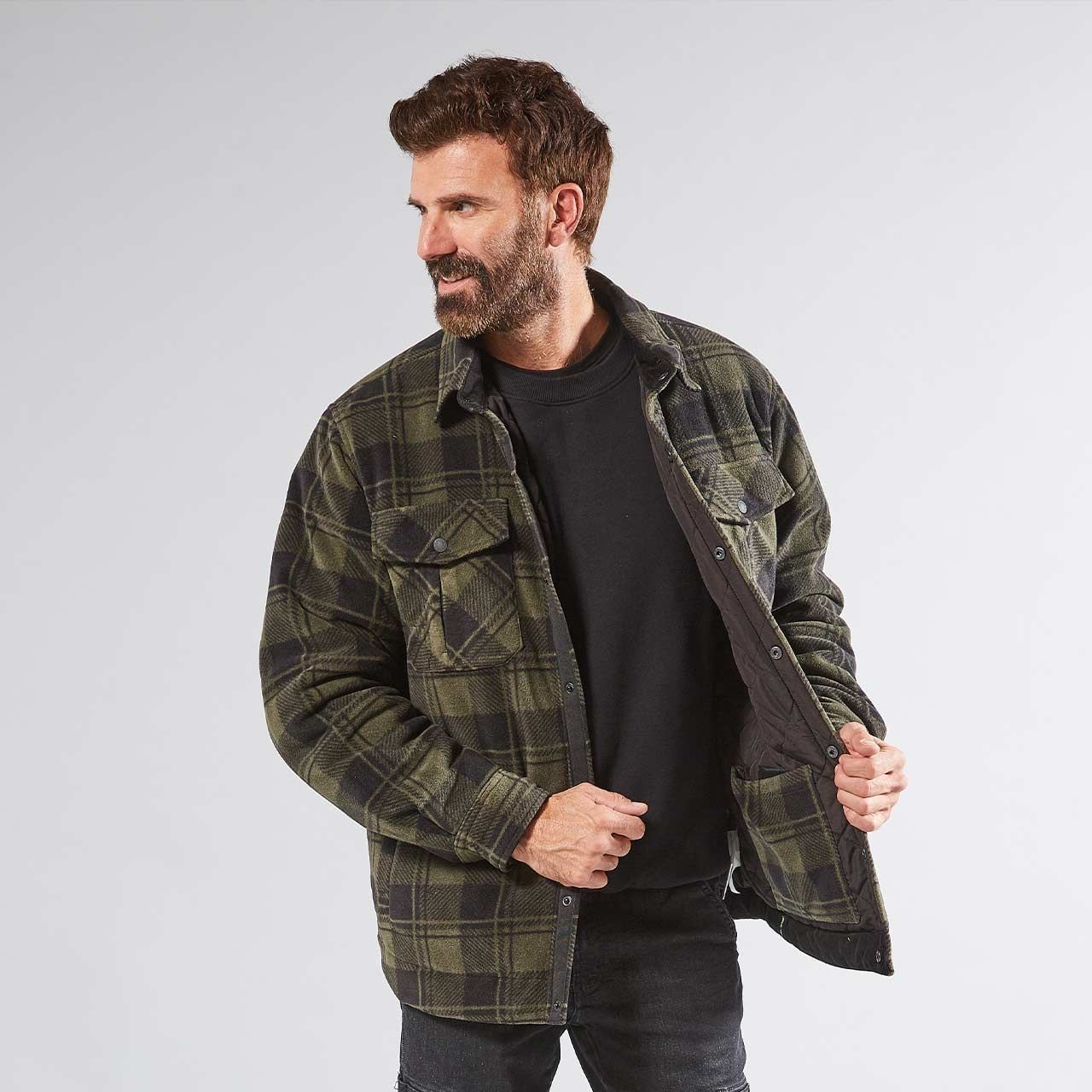 Camisa De Felpa Hombre U'power Willow bolsillo