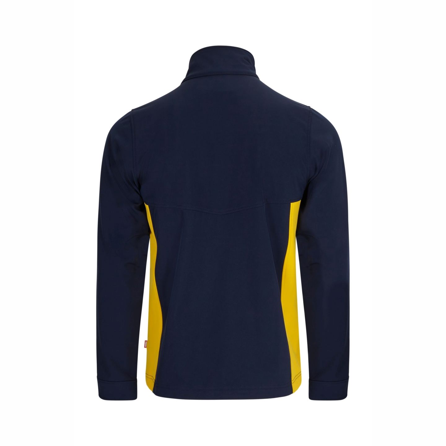 Cazadora Velilla Soft Shell Bicolor 106004 Marino-Amarillo Espalda Distinción