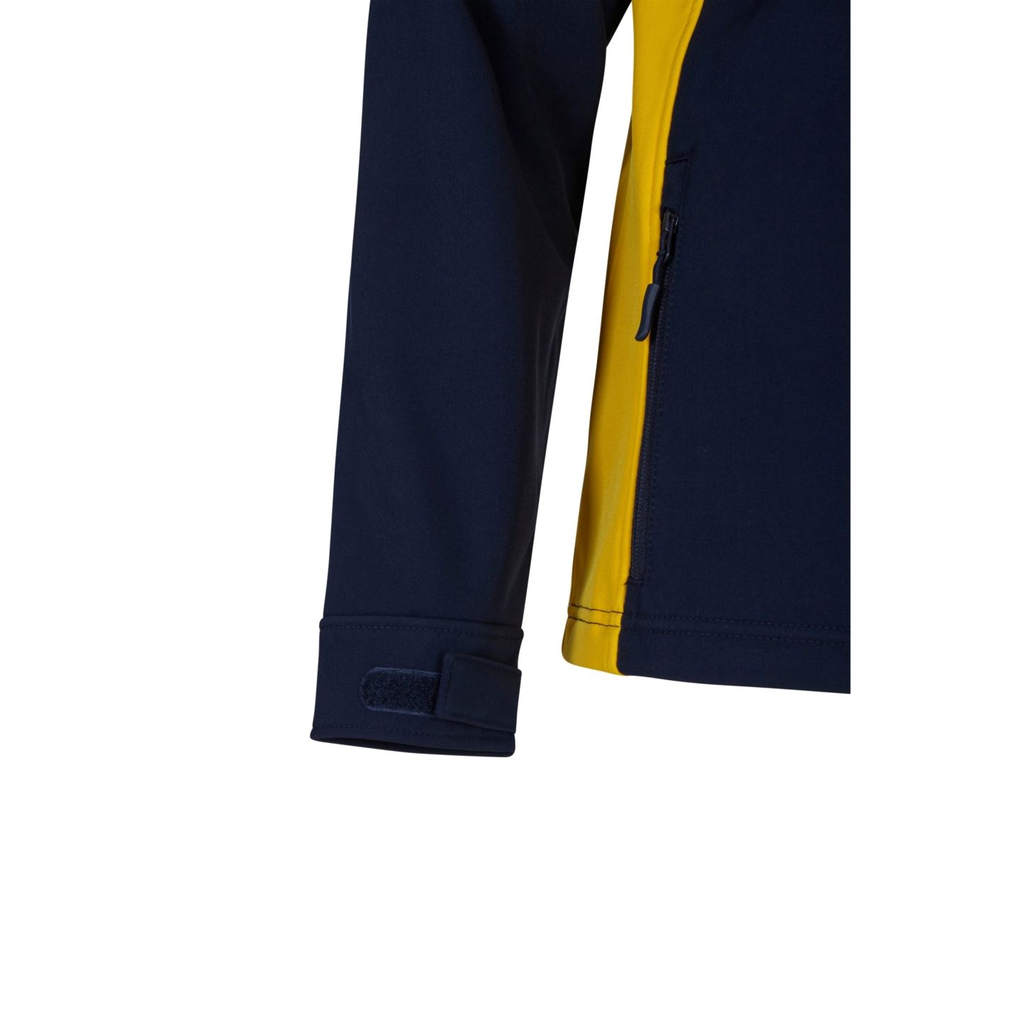 Cazadora Velilla Soft Shell Bicolor 106004 Marino-Amarillo Manga Distinción