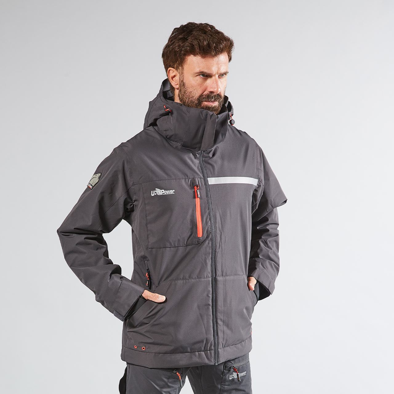 Chaqueta Con Capucha Impermeable U-Power Wink Chaqueta Con Capucha Impermeable U-Power Wink