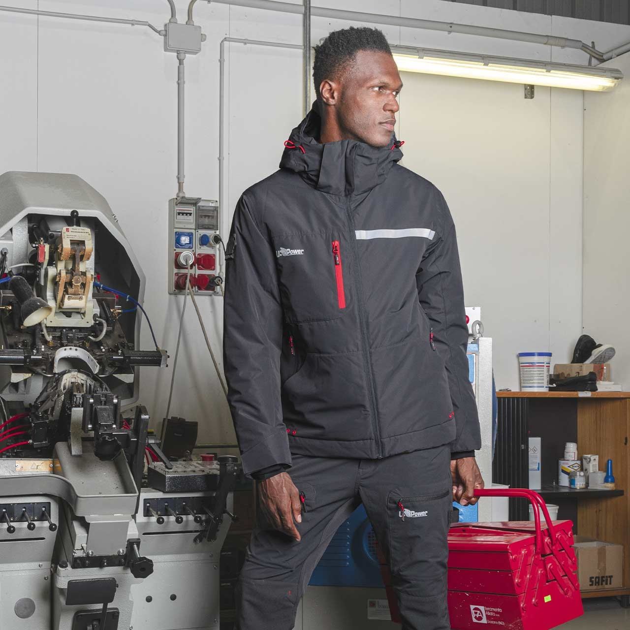 Chaqueta Con Capucha Impermeable U-Power Wink Chaqueta Con Capucha Impermeable U-Power Wink