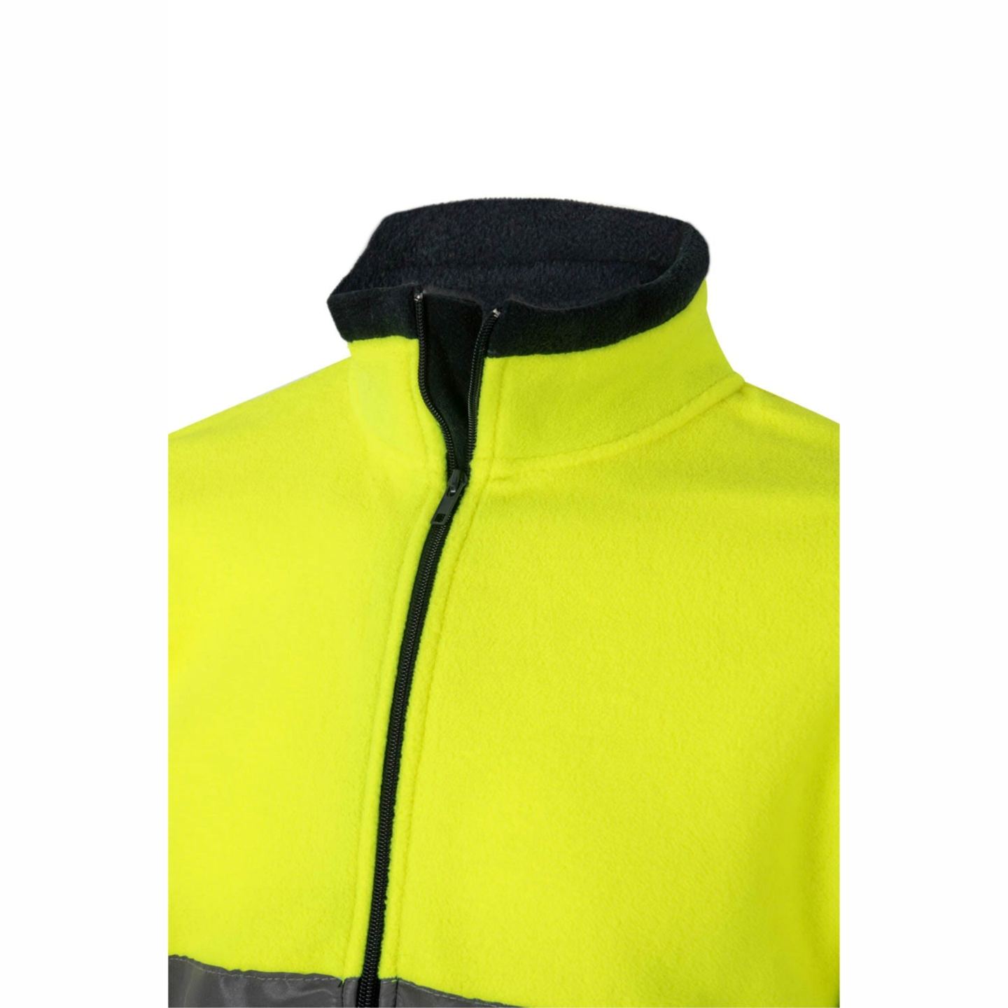 Chaqueta Polar Alta Visibilidad Velilla 301503 Marino - Amarillo Flúor Detalle Distinción