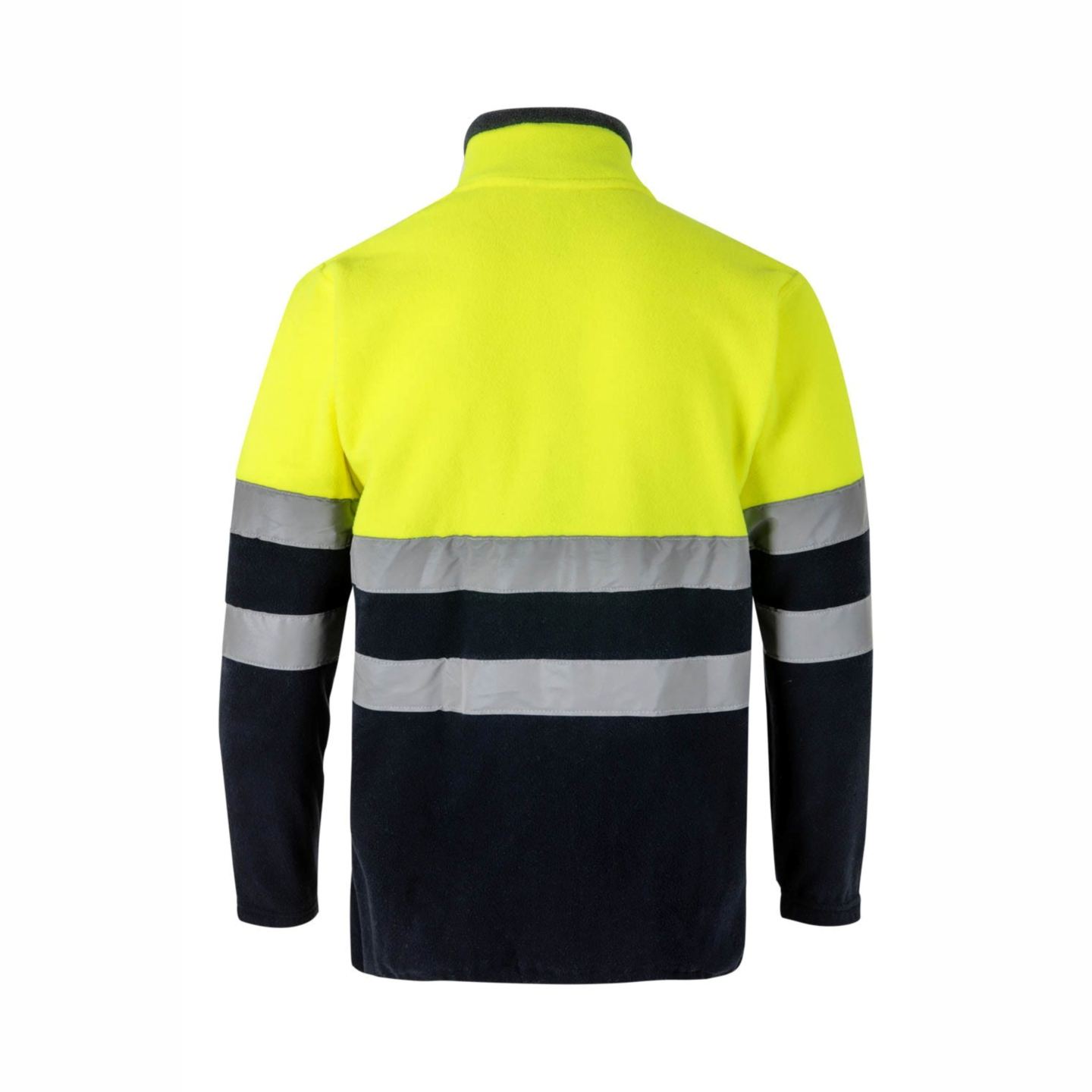 Chaqueta Polar Alta Visibilidad Velilla 301503 Marino - Amarillo Flúor Espalda Distinción