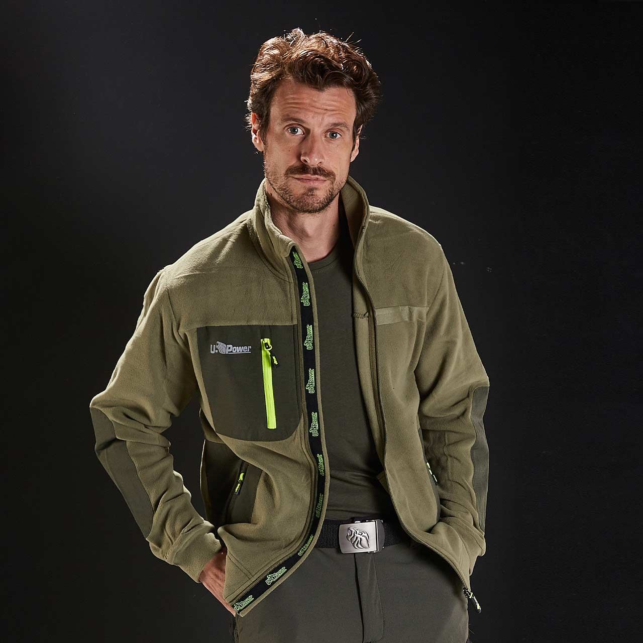 Chaqueta Polar Laboral U-power Venus diseño abierto