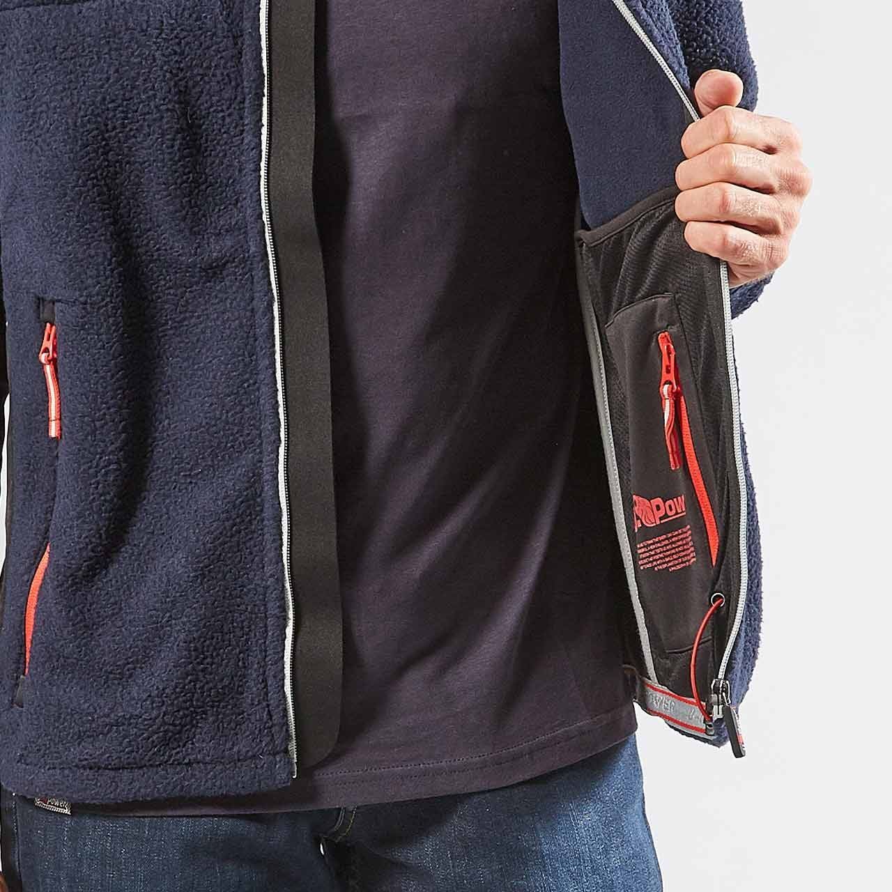 Chaqueta de Felpa U'power Bark bolsillo