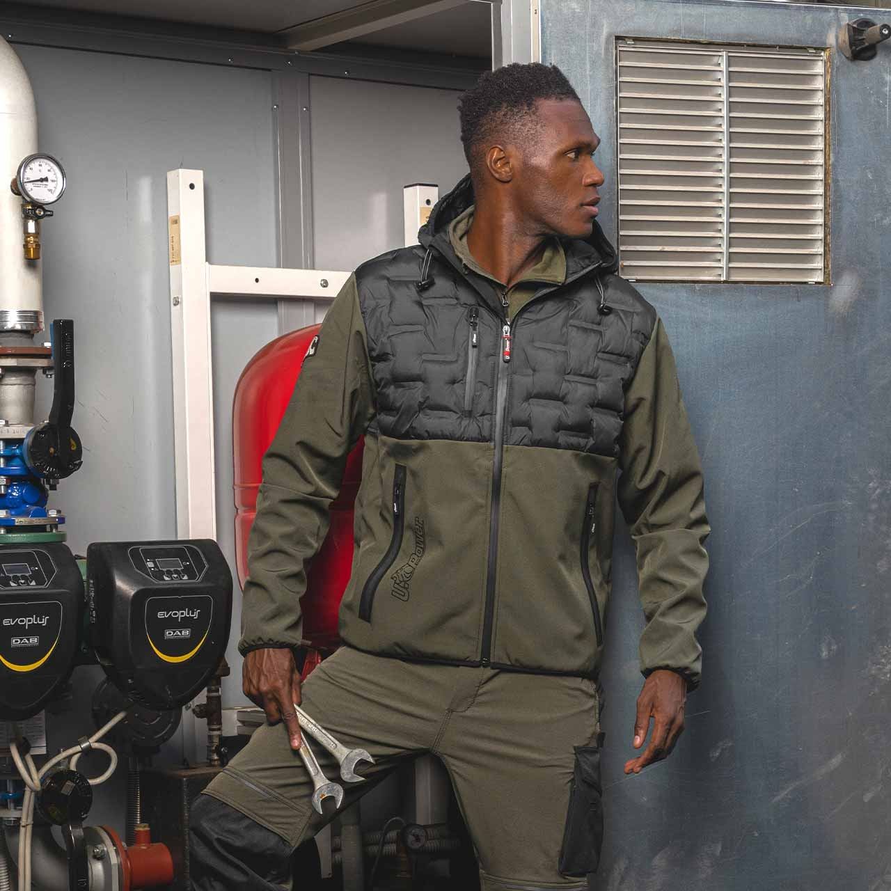 Chaqueta de Plumón Acolchado U'power Spock modelo