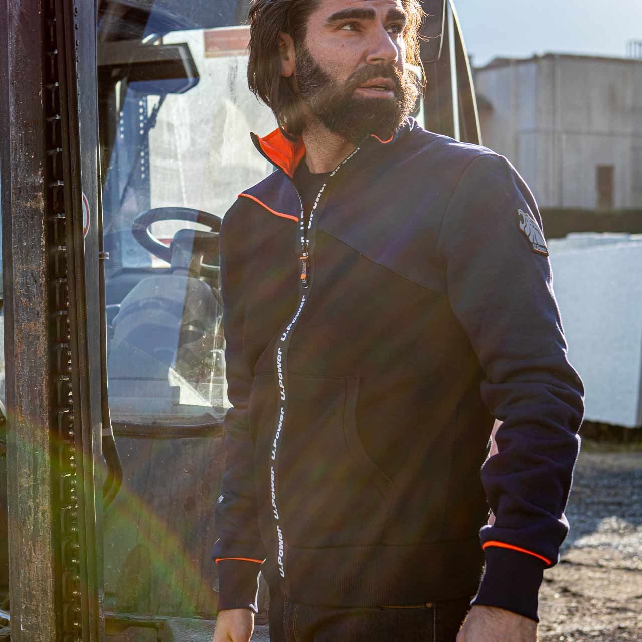 Chaqueta sin Capucha U'power Uranus hombre