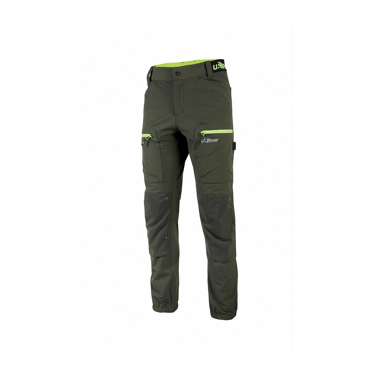 Pantalón Laboral Elástico U-power Horizon verde
