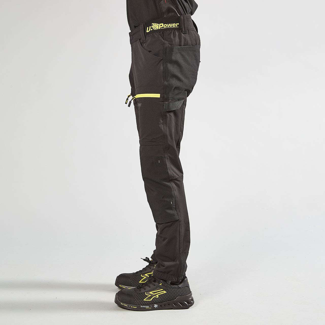 Pantalón de Trabajo Elástico U'power Harmony lateral