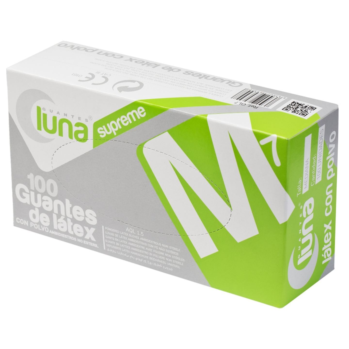 Guantes de Látex con Polvo 5,1G Luna GL Guantes de Látex con Polvo 5,1G Luna GL
