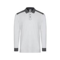 Polo Stretch Velilla Bicolor 105529S Blanco-Gris Distinción