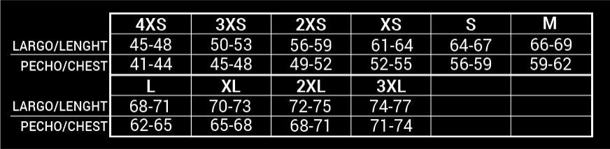 GUIA TALLA ALASKA LUANVI