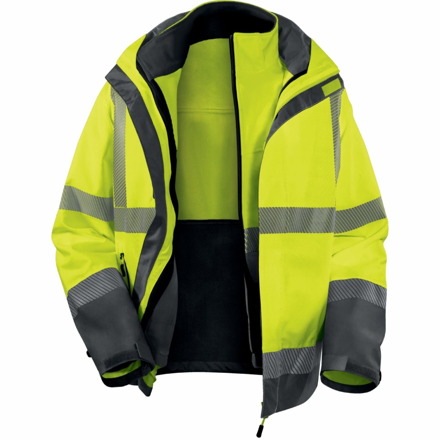 Parka Impermeable Track Alta Visibilidad Delta Plus