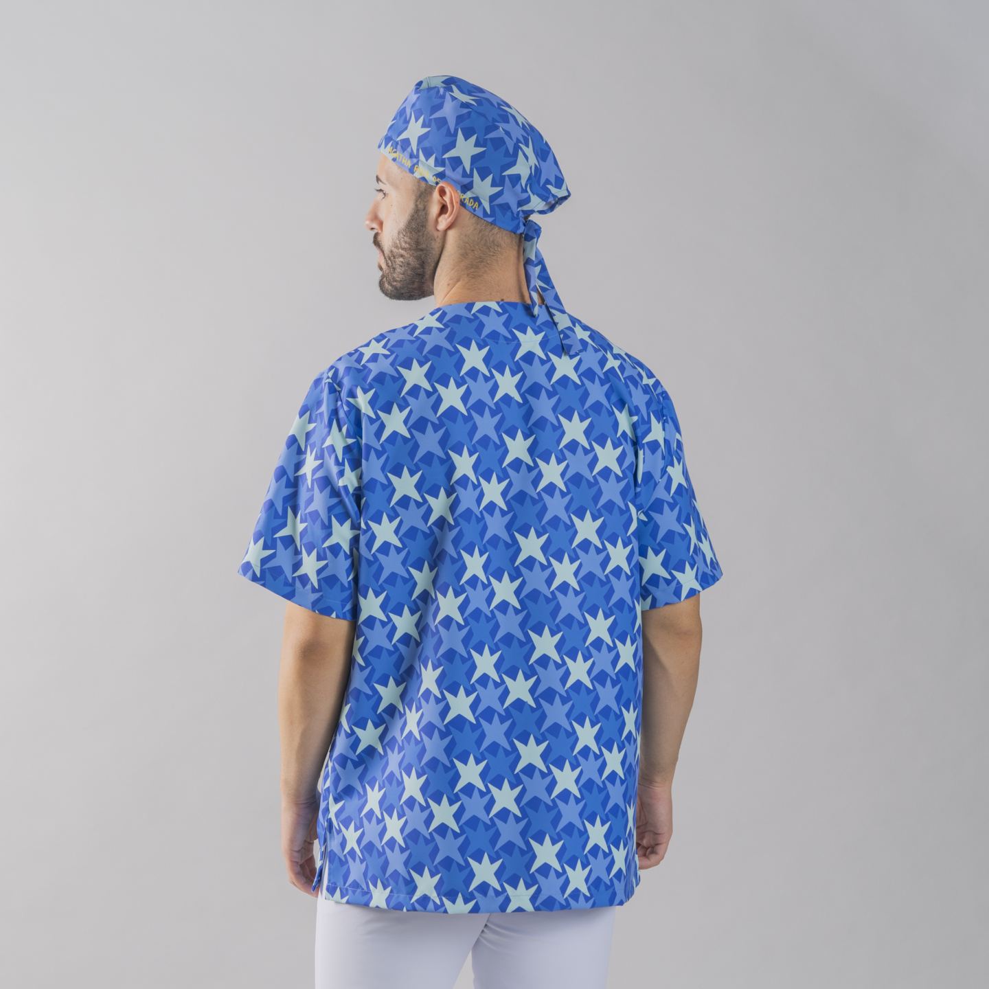 Blusa Unisex Cometa Agatha Gary's 600052 azul espalda