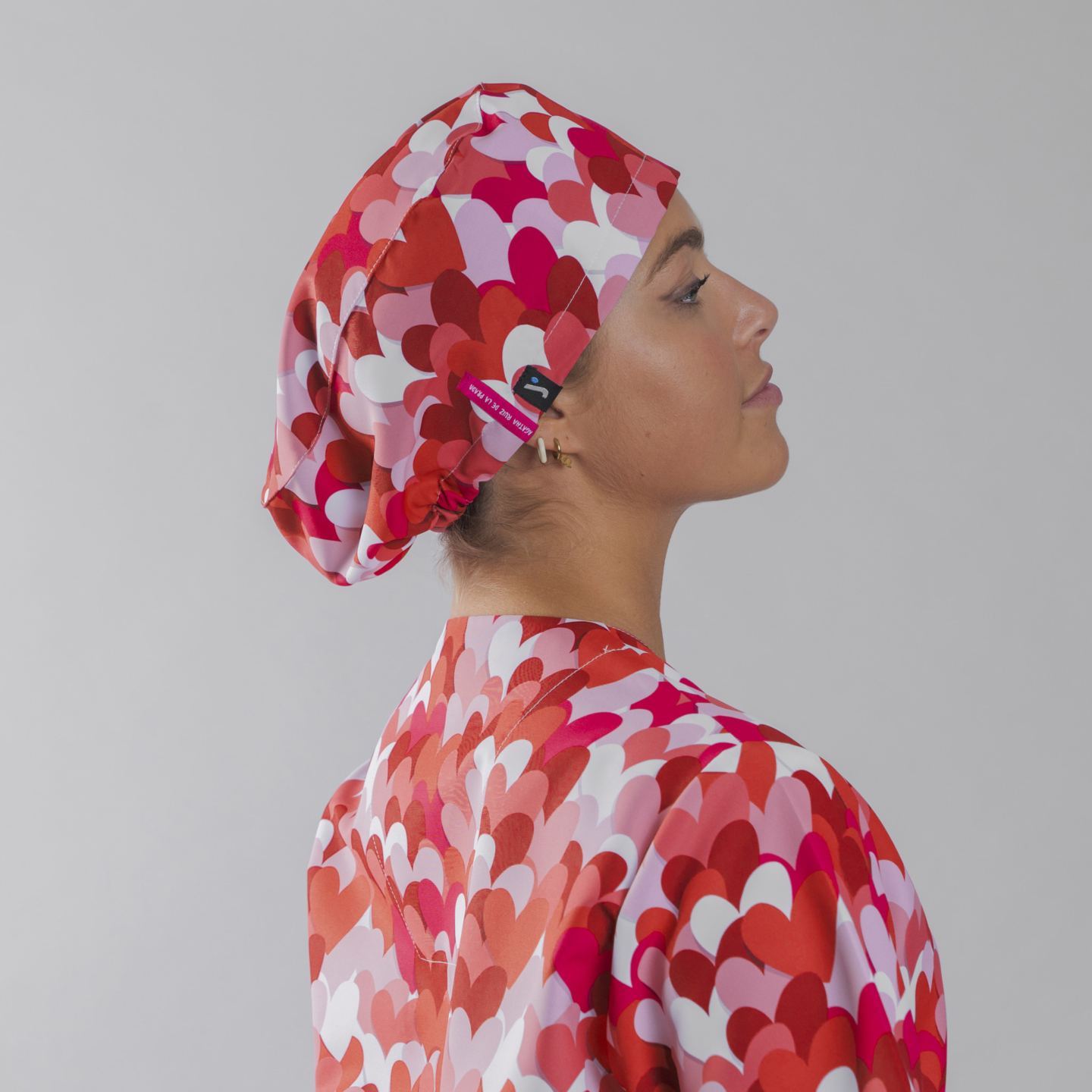 Gorro Con Goma Cirujano Agatha Gary's 400008 amarillo (2).jpg lateral