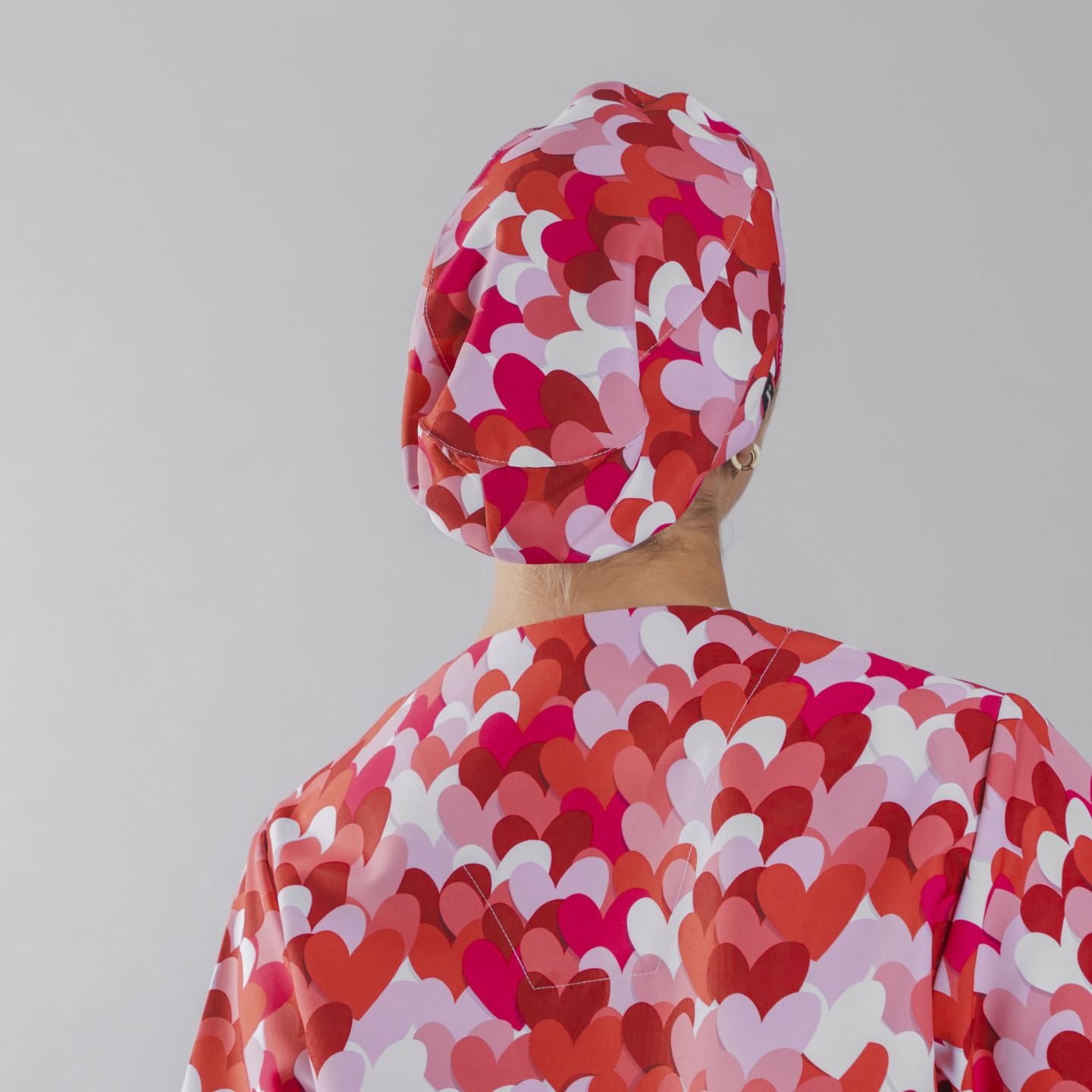 Gorro Con Goma Cirujano Agatha Gary's 400008 amarillo (2).jpg por detras