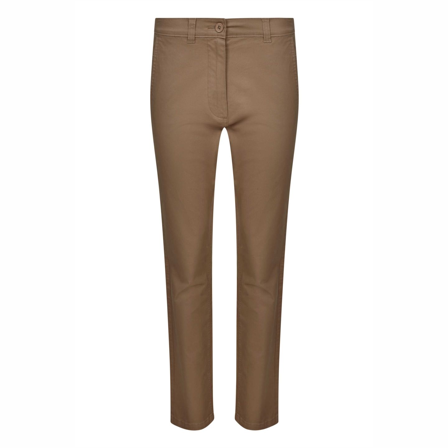 Pantalón Chino Stretch Velilla de Mujer 403012S Beige Distinción