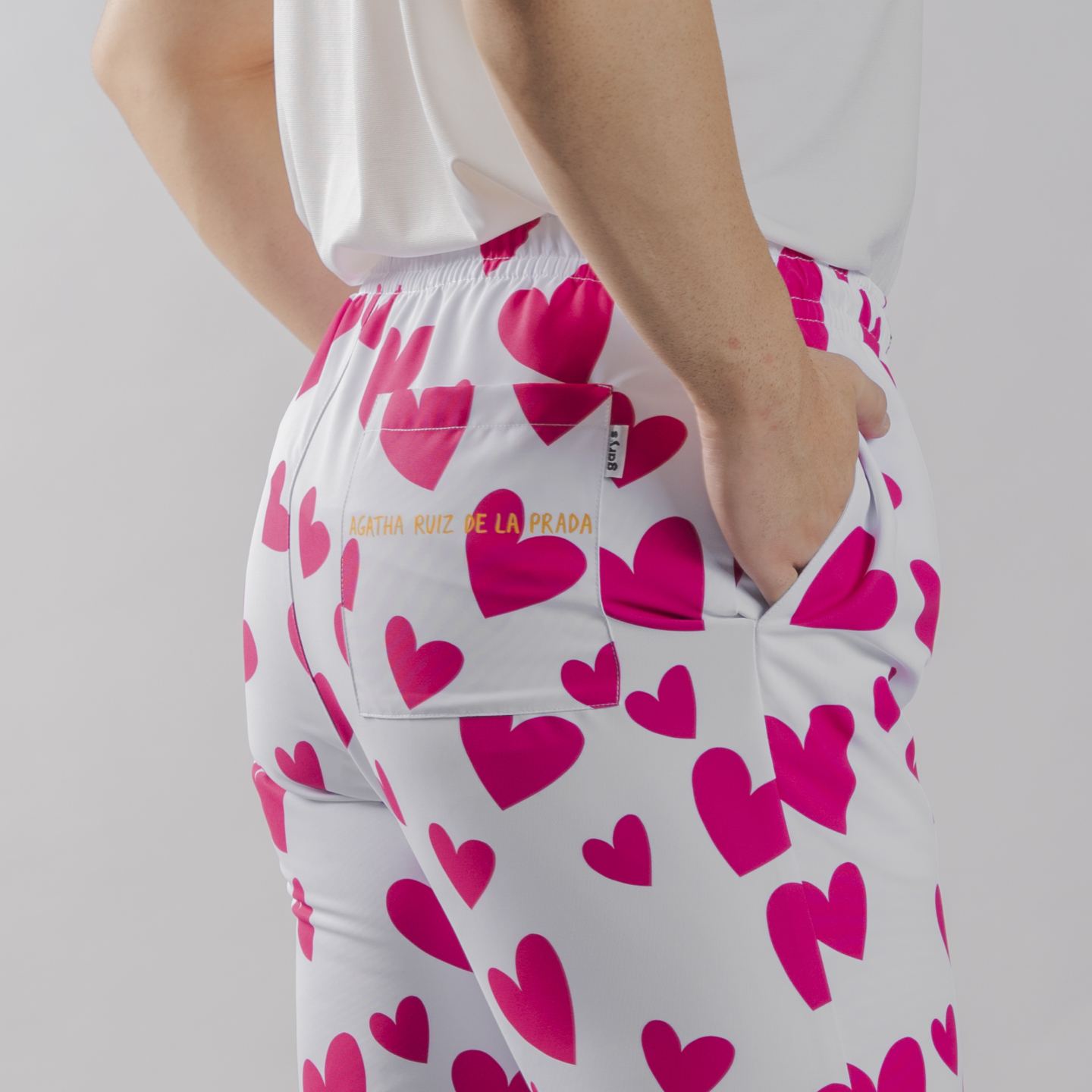 Pantalón Unisex Laboral Agatha Gary's 700053 trasero