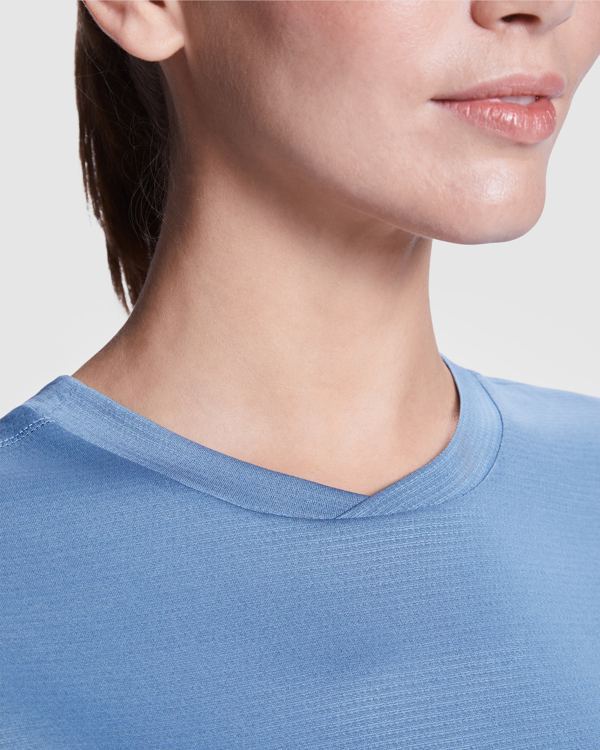 Camiseta Deportiva Para Chica Roly Slam Woman 0305 cuello