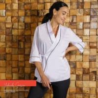 Chaqueta Unisex para Restauración Gary's Poseidon 9338 blanco